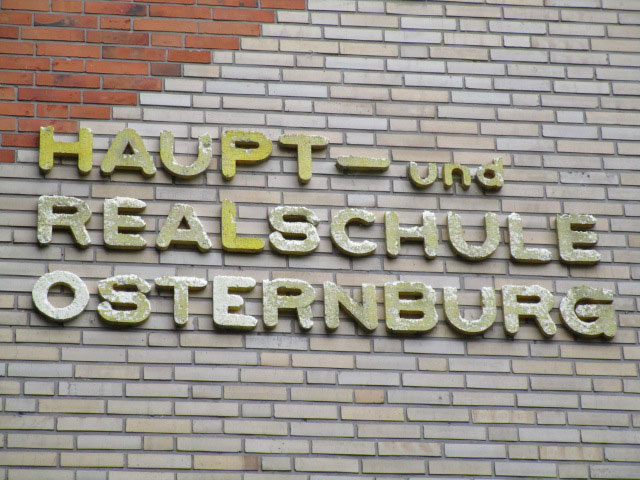 Schild Haupt Realschule Osternburg