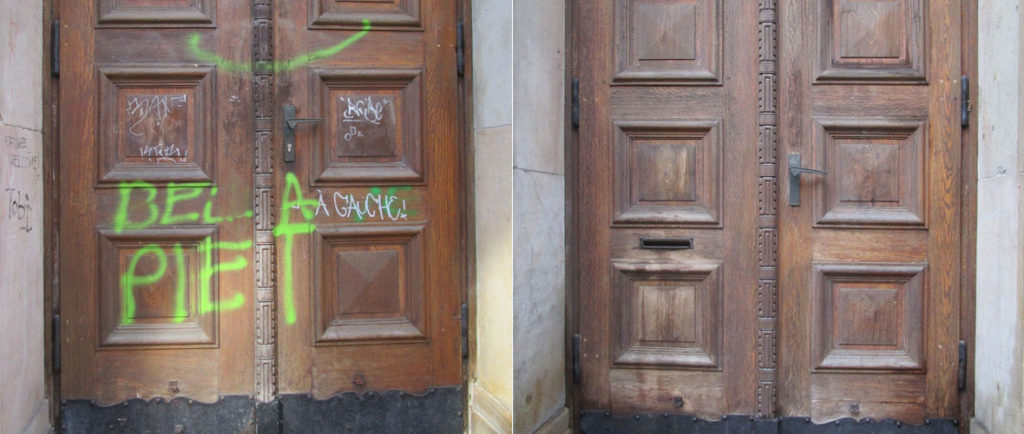 Graffitientfernung Bremen Oldenburg Denkmalpflege 01