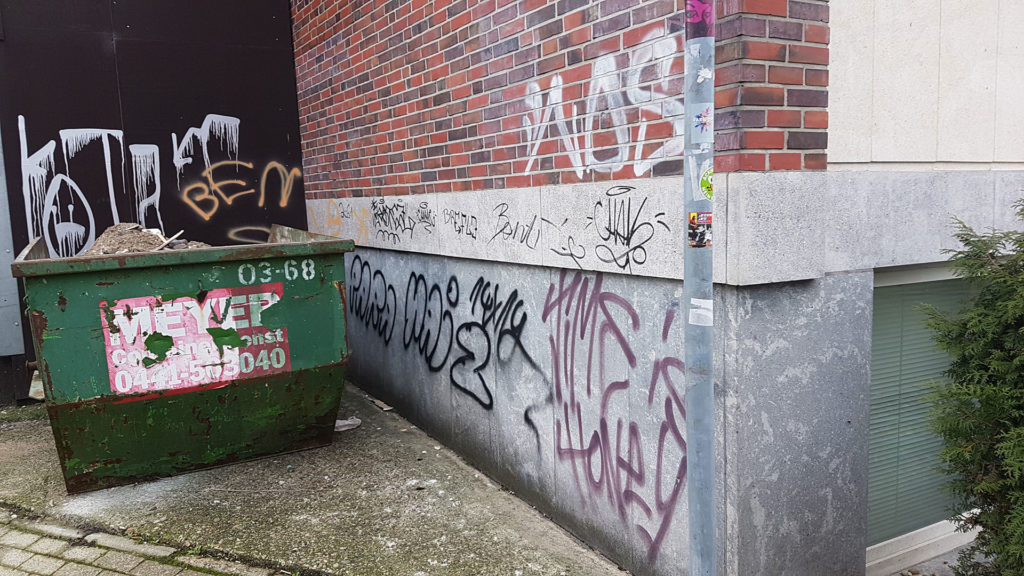 Graffitientfernung Oldenburg Bremen 011